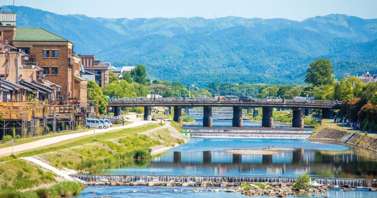 Kamo River Machiya Halo House Kioto Exterior foto